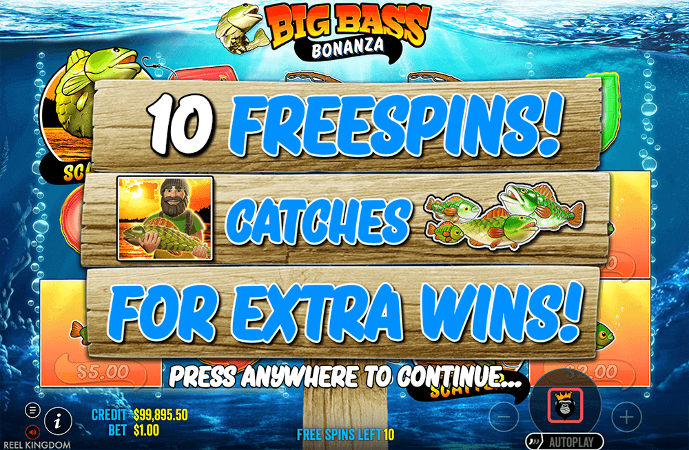 Big Bass Bonanza Bonuses